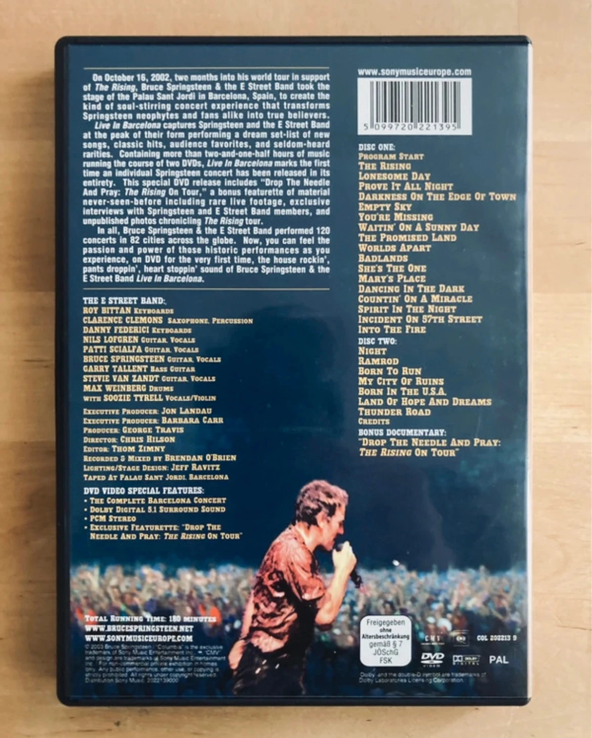 DVD musical Bruce Springsteen & The E-Street Band en vivo en Barcelona. – photo 4